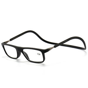 <span class=keywords><strong>Gafas</strong></span> de <span class=keywords><strong>presbicia</strong></span> antirreflectantes portátiles para hombres y mujeres Nueva bisagra de Metal extensible plegable cuello magnético colgando piernas de templo - Product Image 5