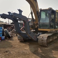 Bras de démontage de voiture LS avec moteur et composants de moteur, forte puissance de maintien et action rapide pour excavatrices de 2 à 30 tonnes