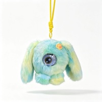 Jouet en peluche interactif vocal IA avec yeux LED, compagnon émotionnel, poupée robot, animal électronique IA - Jouet IA mignon de 3,5 pouces