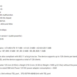 เรียงลำดับตามความเกี่ยวข้องค้นหาไอคอนที่คล้ายกันสำหรับ Nokia Fastmile 5G Home GATEWAY 3 5G12-13W-A - Product Image 6