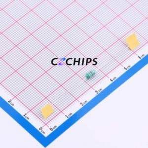 Inductor de Anillo de Color AL0307-681K / Componente de Orificio Pasante (THT), D3.2xL7.6mm 680uH 10% 75mA 25.3Ohm - Product Image 1