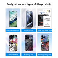 UgoodCut U8-310 3H-9H Máquina de Corte de Protectores de Pantalla WiFi de 7 Pulgadas con Calibración Automática de Código QR, Alta Dureza y Base de Datos en la Nube de Más de 65000 Registros