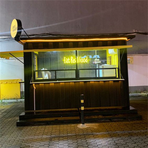 10ft xách tay container nước trái cây thanh van container thực phẩm kiosk với tùy chỉnh thiết bị - Product Image 1