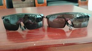 แว่นตานิรภัยราคาประหยัด ดีไซน์ทันสมัย สีดำเข้ม สำหรับงานอุตสาหกรรมและงานเชื่อม - Product Image 2