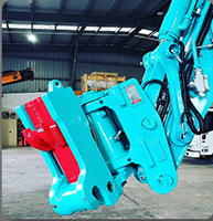 Rotateur hydraulique inclinable pour excavatrice, double verrouillage, attache rapide inclinable, coupleur inclinable pour excavatrice de 1 à 20 tonnes