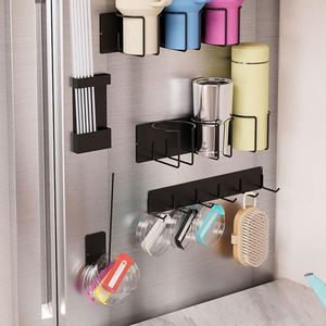 Support magnétique de cuisine pour gobelets Stanley, organisateur de bouteilles d'eau et de couvercles, support de rangement pour bouteilles d'eau pour réfrigérateur Stanley Cup - Product Image 1