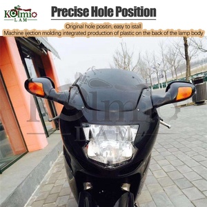 KOLMIO-LAM adapté pour HONDA CBR <span class=keywords><strong>1100</strong></span> XX phare partie avant phare CBR1100XX Super <span class=keywords><strong>Blackbird</strong></span> lampe frontale 1997 - 2007 - Product Image 3