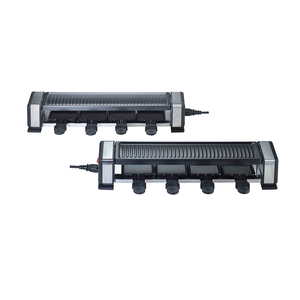 Barbecue <span class=keywords><strong>Raclette</strong></span> Électrique Intérieur Sans Fumée à Plaque Antiadhésive Certifié CE CB GS Deux en Un pour Utilisation Domestique Plaque de Cuisson BBQ - Product Image 6