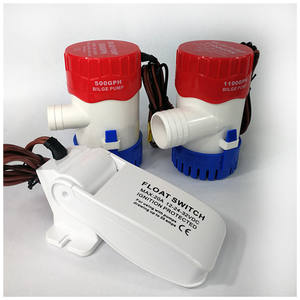 Bombas de achique para yates con interruptores de flotador y medidores de nivel marinos sumergibles al por mayor, bombas de agua con eje de acero inoxidable - Todo hecho de plástico - Product Image 5