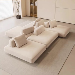 Meubles d'intérieur de luxe ultra-confortables, canapé modulaire rembourré Cloud, convertible de haute qualité pour salon - Product Image 2