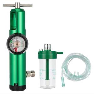 Régulateur de pression de bouteille d'oxygène médical anti-chute CGA540 & CGA870 avec manomètre pour gaz CO2 - Product Image 4