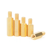M2 M2.5 M3 M4 M5 M6 Goujons hexagonaux en laiton Hex Male Female Standoff Motherboard Spacer fileté PCB Standoff Spacer