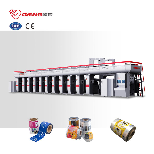 Electronic Shaft No Loss, No Stop, No Deceleration, Intelligent Rotogravure Printing Machine