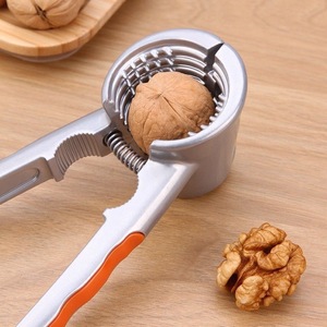Walnut Cracker Pecan Nut Opener Household Hazelnut Cracker Whole Nut Peeling Tool Stainless Steel <b>Kitchen</b> Utensil - Product Image 1