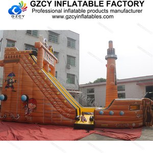 Thương mại Tùy chỉnh <span class=keywords><strong>Inflatable</strong></span> tàu cướp biển trượt <span class=keywords><strong>Inflatable</strong></span> lâu đài <span class=keywords><strong>Combo</strong></span> nảy lâu đài với Slide cho bán - Product Image 6