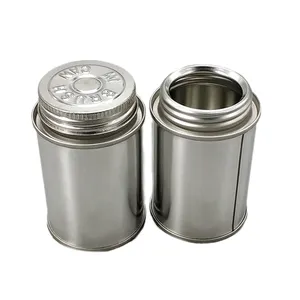 2盎司4盎司8盎司16盎司32盎司胶水锡罐，带刷金属罐，用于包装聚氯乙烯水泥，带涂抹剂出售