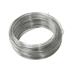 Alambre galvanizado de 0,2mm a 9mm, materiales de aluminio, cable de alambre de acero