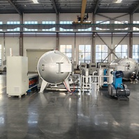 1500 ℃   Four à résistance sous vide industriel pour le traitement thermique des matériaux de carbone et des électrodes en graphite, film PI
