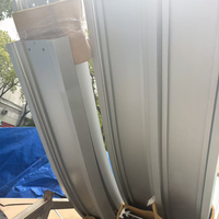 Profil en alliage d'aluminium série 6000 sur mesure avec services de découpe et de pliage, extrusion à grande section transversale certifiée ISO 9001