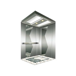 <span class=keywords><strong>Cabina</strong></span> de <span class=keywords><strong>Ascensor</strong></span> de Acero Inoxidable Moderna y de Lujo con Acabado Espejo para Uso en Hoteles, <span class=keywords><strong>Precio</strong></span> de Fábrica - Product Image 5