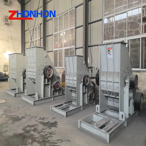 Concasseur à marteaux à double étage avec fonction de nettoyage à un bouton, capacité max. 20 t/h, pour charbon en poudre et gros déchets, avec moteur - Product Image 5