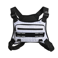Sac tactique de poitrine de sport gilet tactique sac polyvalent de plate-forme de poitrine résistant à l'eau sac de gilet de course avant léger pour hommes