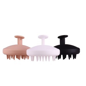 Wholesale Silicone Hair Massage <b>Brush</b> Full Silicone Hair Shampoo <b>Scalp</b> <b>Brush</b> - Product Image 6