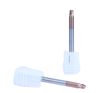 Fraise à rayonner en carbure monobloc, fraise CNC personnalisée en alliage dur, 4 dents, revêtement TiAlN, outil d'usinage des métaux