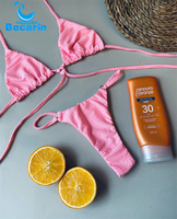 Maillot de bain OEM à armatures sexy, Bikini pour femmes, maillot de bain ouvert chaud sexy pour femme, nouveau design, maillot de bain une pièce de luxe personnalisé de couleur unie