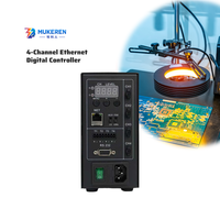 Contrôleur numérique Ethernet PWM MUKEREN 4/8 canaux, entrée AC220V, sortie 24V, construction en alliage d'aluminium, charge maximale 200W, durable