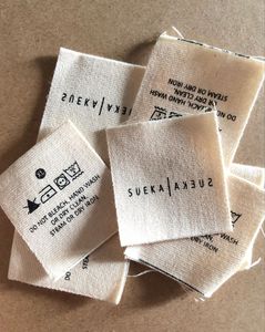 Etiquetas personalizadas para ropa, etiquetas metálicas, etiquetas para accesorios de ropa, etiquetas termoadhesivas, etiquetas de cuidado lavables de lujo - Product Image 6