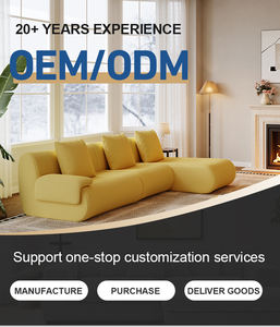 أريكة على شكل حرف L لغرفة المعيشة العصرية، أريكة مربعة مضغوطة بالتفريغ الهوائي، أريكة مريحة - Product Image 6