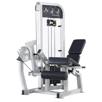 Máquina Comercial de Extensión de Piernas Sentado con Selector de Peso y Torre de Pesas para Entrenamiento de Fuerza de la Parte Inferior del Cuerpo