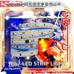 Không thấm nước IP67 2835 12V/24V 8mm linh hoạt cuttable điều khiển từ xa <span class=keywords><strong>USB</strong></span> 60LEDs/M 3500K 4100K 6000K LED Strip ánh sáng cho phòng tắm - Product Image 4
