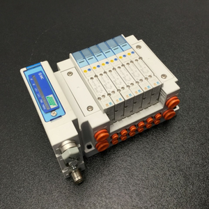 Plc Bank of <strong>6</strong> Sy3a00-5u1 4-position Dual 3-port Valves W/ex260-spn1 Profi-net for Warranty Product - Product Image 1