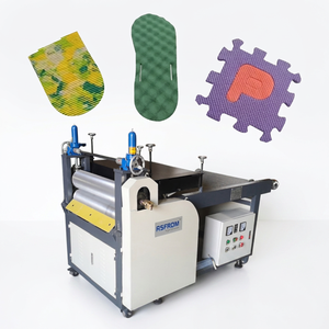 Máquina de Grabado en Relieve EVA Refrigerada por <span class=keywords><strong>Agua</strong></span> para Suelas de Pantuflas y Tapetes de Yoga, Grabador de Patrones Personalizados, Suministro de Fábrica - Product Image 1