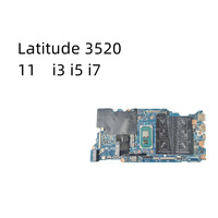 Carte mère pour ordinateur portable Dell Latitude 3520 11 I3 I5 I7, Intel SATA, 16 Go de RAM DDR/DDR2, 100% testée, neuve, 213047-1