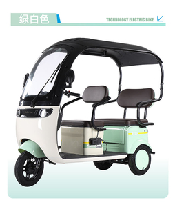 Điện tự động xe kéo sinh thái ba bánh 60/72V hành khách E Tuk tuk TOTO người lớn điện ba bánh - Product Image 2