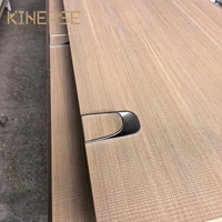 Nouveau panneau HPL à grain de bois, écologique, ignifuge B1, haute brillance, imperméable, résistant à l'humidité, taille et couleur personnalisées, installation facile