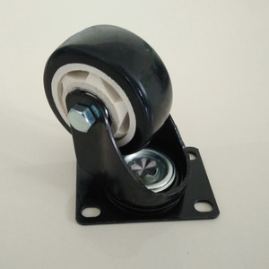 Cmcl 3 inch PU/PVC Castor bánh xe xoay giỏ hàng bánh xe phanh nhỏ Caster bánh xe cho đồ nội thất - Product Image 3