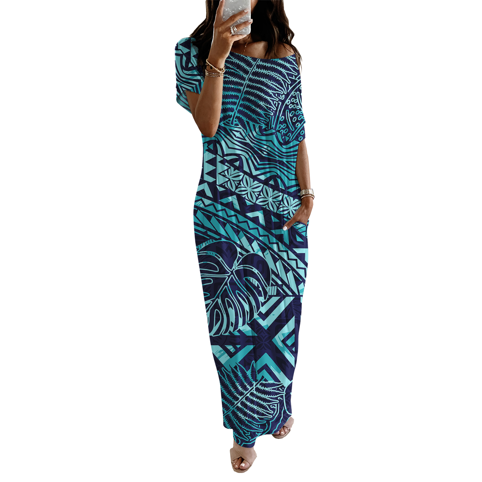 Women's Designer Cold the Shoulder Lady Tee Dress Print Samoa With Pockets Tropical Flowers High Quality Dress for Women| Alibaba.com Women's Designer Cold the Shoulder Lady Tee Dress Print Samoa With Pockets Tropical Flowers High Quality Dress for Women| Alibaba.com
