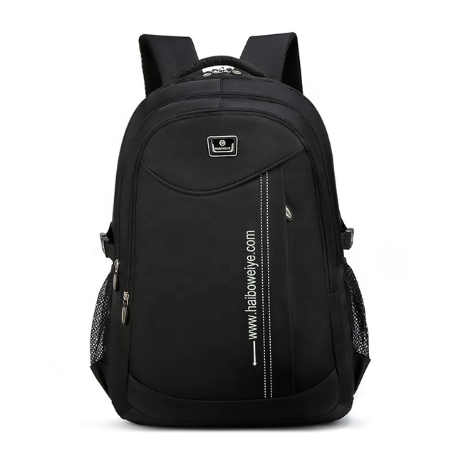 HAIBOWY 2026 Unisex Large Capacity Student Backpack Anti-Theft Waterproof Wear-Resistant Customizable Logo USB Port Computer