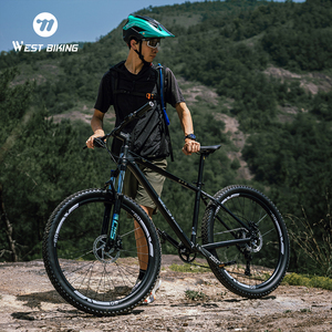 WEST BIKING 27,5 inch lichtgewicht mountainbike met aluminium frame, schokabsorptie, hoogwaardige schijfremmen en geschikt voor dirt jump. - Product Image 6
