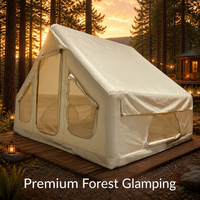 Tente gonflable pour voyages en pleine nature, résistante, imperméable, grande capacité, installation rapide