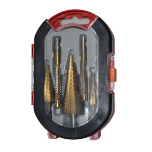 Guest Quality Metric <b>Step</b> <b>Drill</b> Bits 3mm 6mm 8mm Titanium Plated Hex Shank For Steel Drilling - Product Image 3