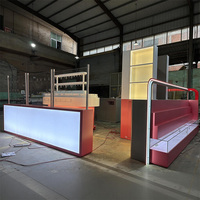 Vitrine d'exposition numérique pour magasin, fabricants de présentoirs pour boutiques, vitrine d'exposition pour centre commercial avec éclairage LED, présentoir pour téléphones