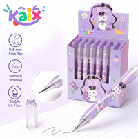 Stylo gel effaçable KAIX Clean Correction en gros, pointe fine 0,5 mm, encre bleue, pour l'écriture des étudiants
