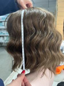 วิกผมสั้นหยิกสไตล์บราซิลสำหรับ<span class=keywords><strong>ผู้หญิง</strong></span> <span class=keywords><strong>ผม</strong></span>ยาวธรรมชาติ ลดอายุความรู้สึกเหมือนจริง ยาวระดับกระดูกไหปลาร้า สีน้ำตาลเข้ม 32 นิ้ว - Product Image 6