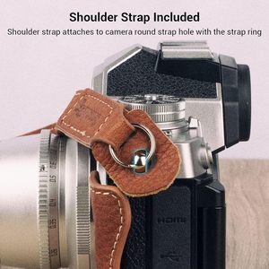 เคสกล้อง smallrig <span class=keywords><strong>FC</strong></span> พร้อมสายคล้องไหล่เคสหนังสีน้ำตาลสไตล์ย้อนยุคพร้อมแผ่นฐานอลูมิเนียมสำหรับ <span class=keywords><strong>Nikon</strong></span> <span class=keywords><strong>Z</strong></span> <span class=keywords><strong>FC</strong></span>-3481 - Product Image 5