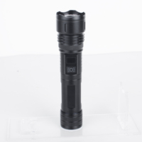 Helius puissance de sortie Usb Rechargeable affichage de puissance numérique Zoom télescopique aluminium blanc Led torches lumières lampe de poche tactique